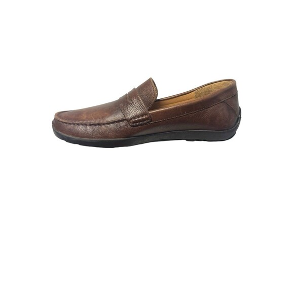 Samuel Hubbard Men Penny Loafers Driving Free Spirit M2111-601 Leather Size 12 main image 12